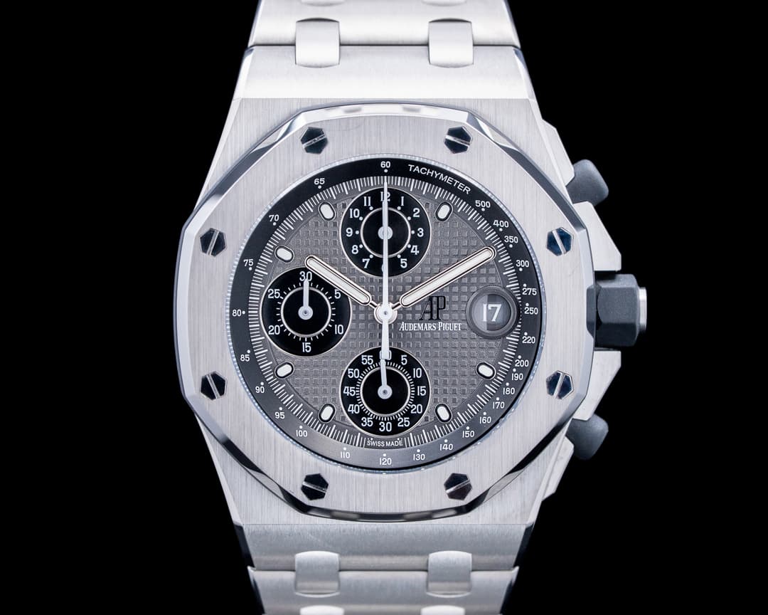 Image of Audemars Piguet 26238TI Royal Oak Offshore Chronograph Titanium Gray Dial
