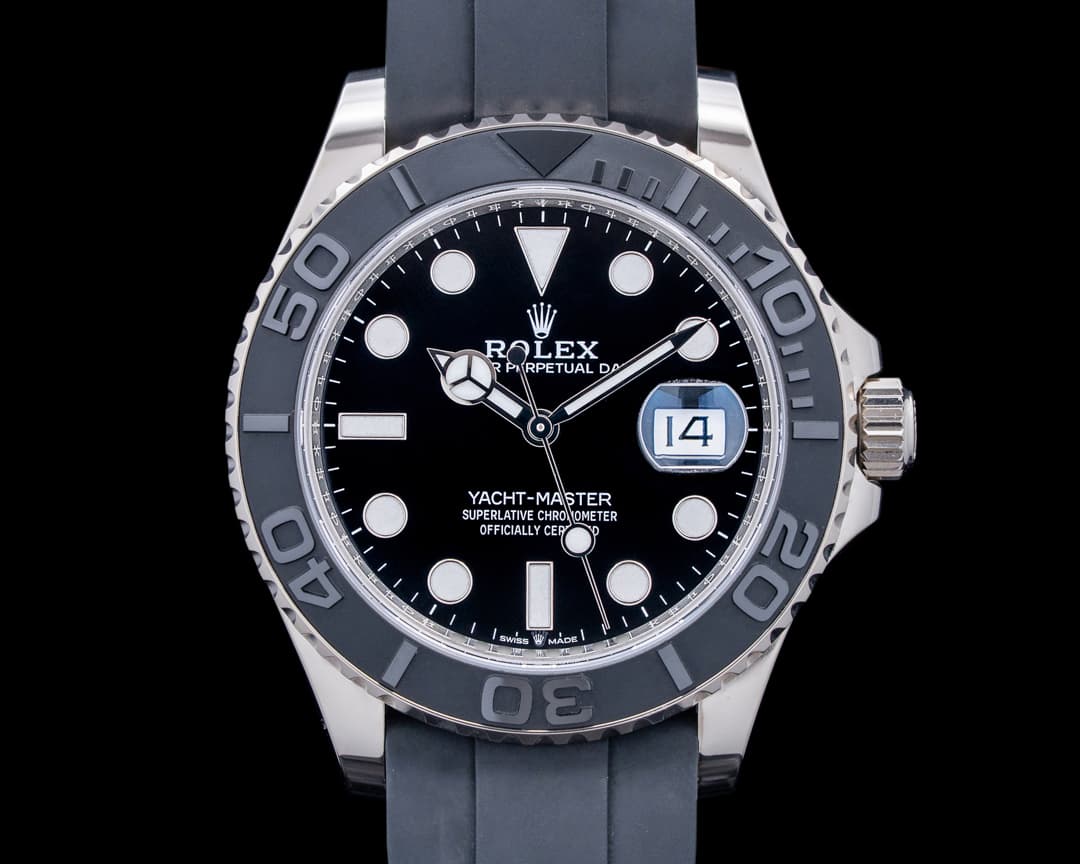 Image of Rolex 226659 Yacht-Master 18K White Gold Black Dial