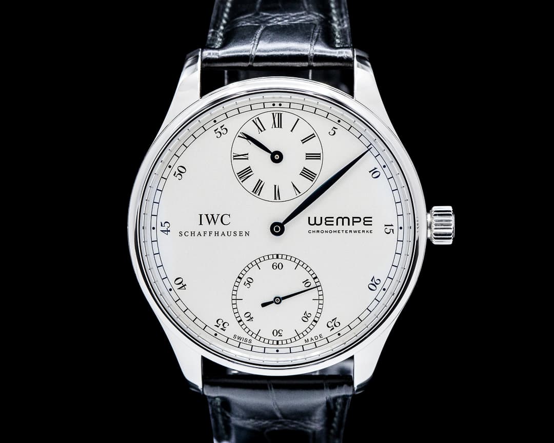 Image of IWC IW544301 Portugieser Regulateur Wempe Edition SS Silver Dial LIMITED