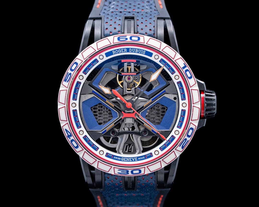 Roger Dubuis Excalibur Spider Monobalancier Huracan Titanium Skeleton Dial LIMITED
