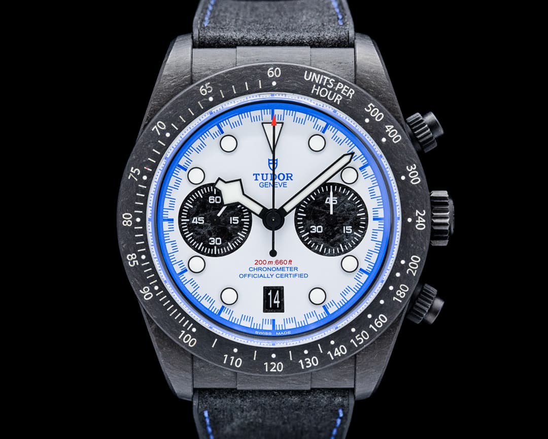 Tudor 79377KN Black Bay Chrono "Carbon 25" White Dial 2025 LIMITED