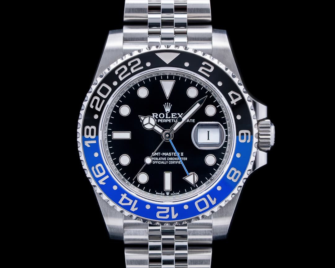 Rolex 126710BLNR GMT-Master II Jubilee "Batgirl" SS Black Dial 2025