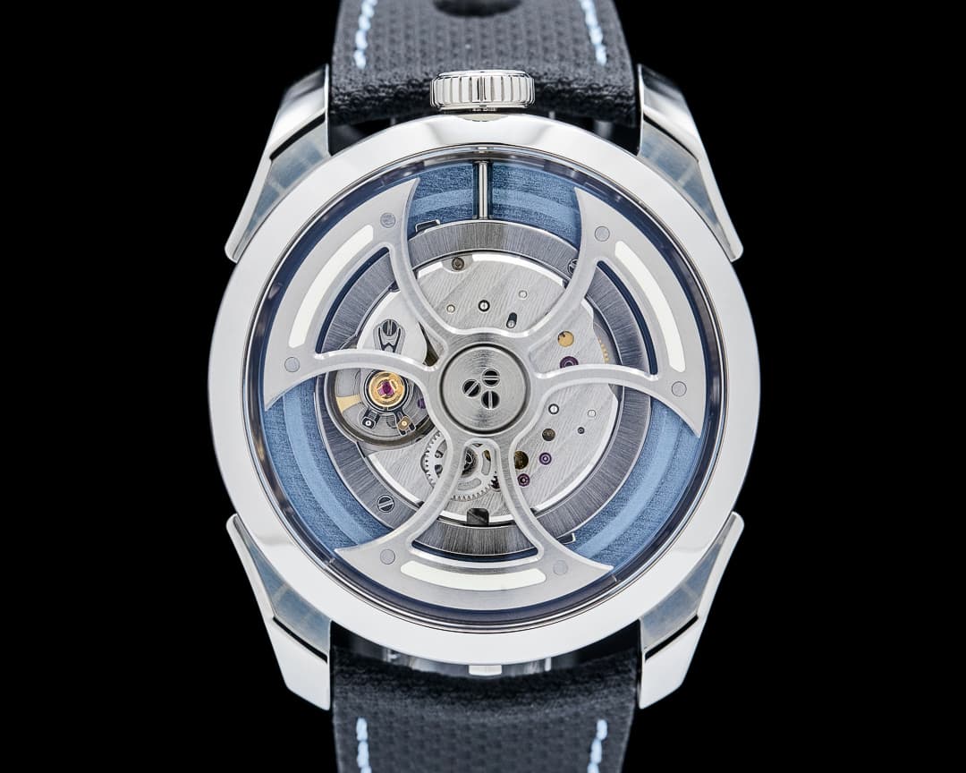 MB&F M.A.D. 1S SS Blue Dial