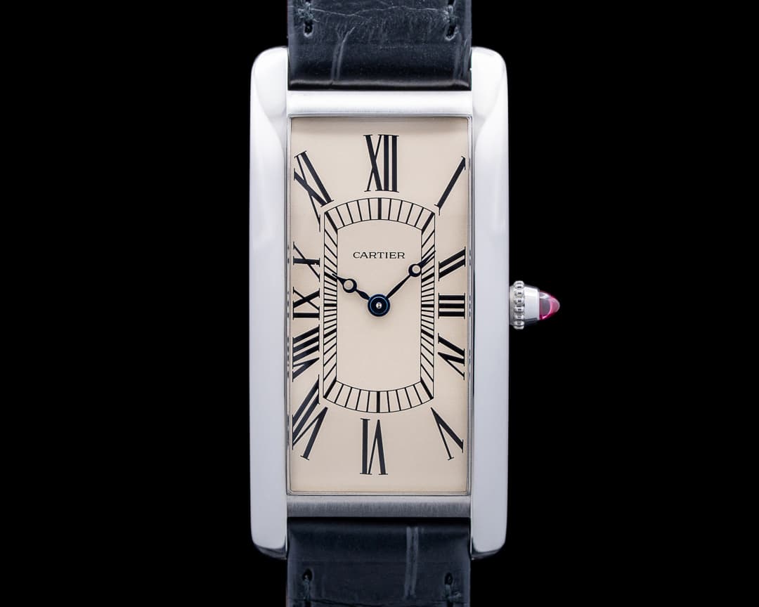 Cartier WGTA0193 Tank Cintree Platinum "100th Anniversary" Cream Dial LIMITED