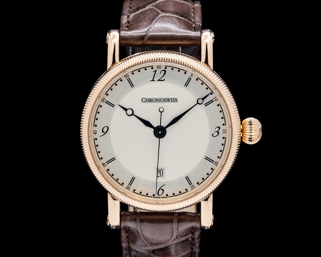 Image of Chronoswiss CH-2841R Sirius Kairos 40 18K Rose Gold Silver Dial