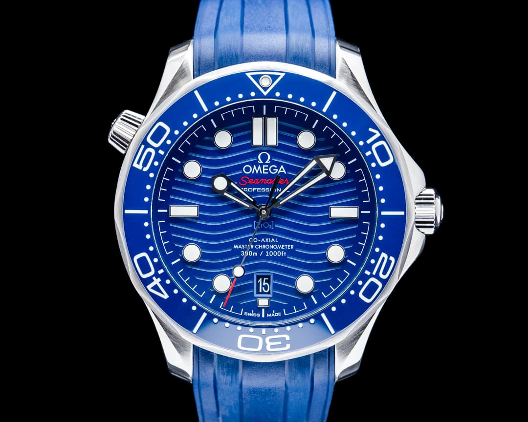 Omega Seamaster Diver 300M SS Blue Dial