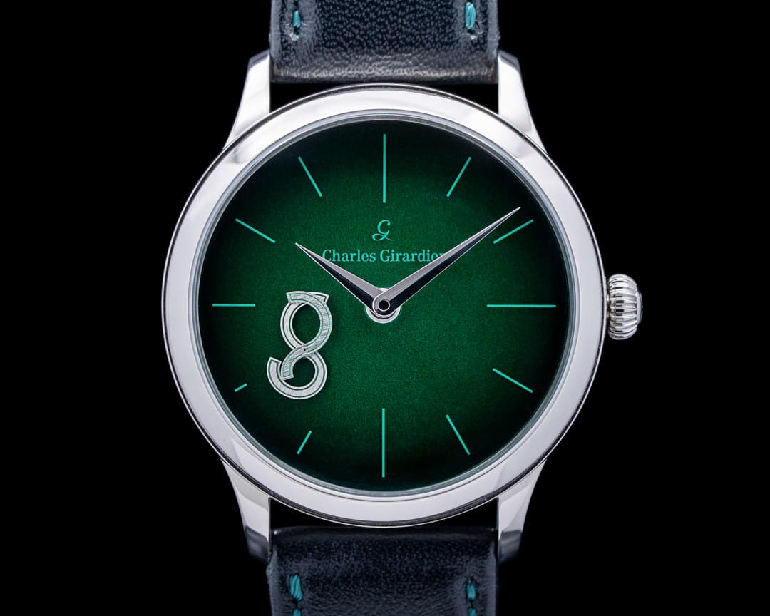 Charles Girardier Magic 8 Titanium Emerald Green Dial 2026