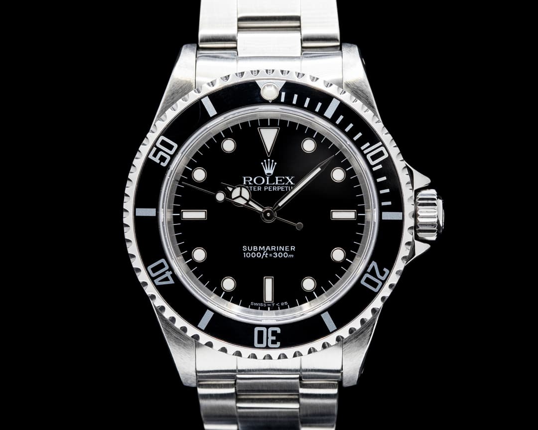 Rolex 14060 Submariner No Date SS Black Dial Circa. 1991