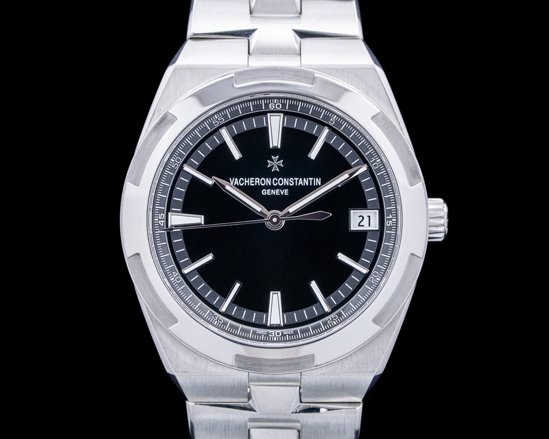 Vacheron Constantin 4500V Overseas SS Black Dial