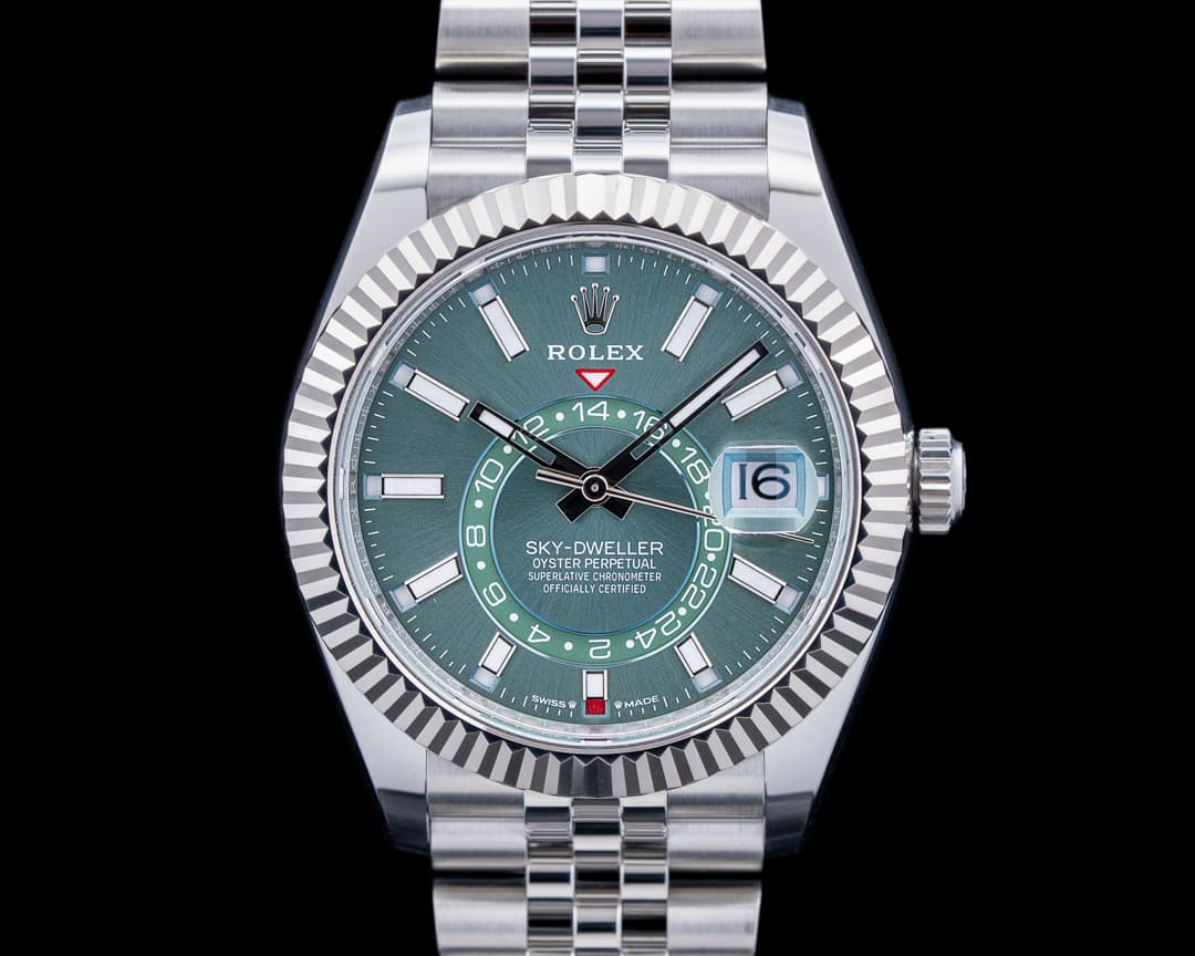 Image of Rolex 336934 Sky-Dweller Jubilee SS Green Dial 2026