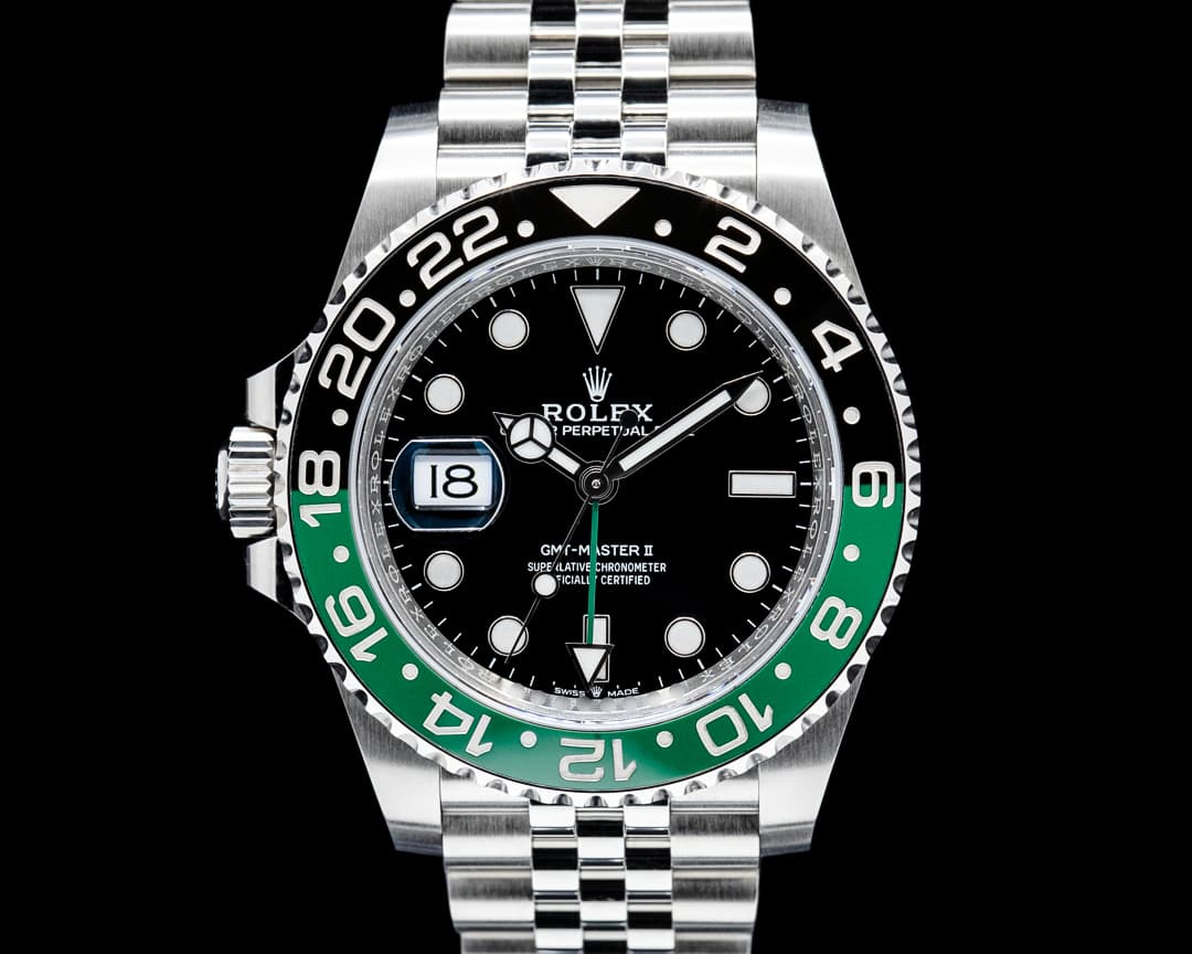 Image of Rolex 126720VTNR GMT-Master II Left-Handed SS Black Dial 2026