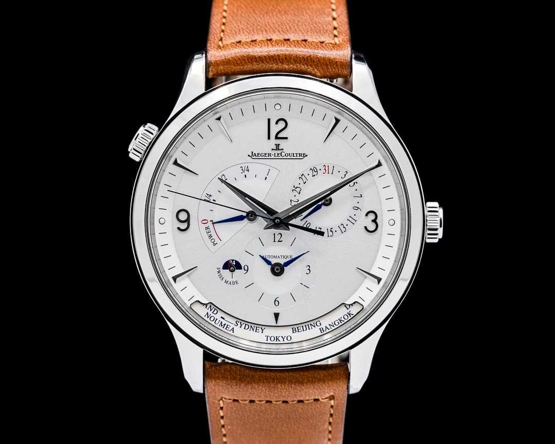 Jaeger LeCoultre Q4128420 Master Control Geographic SS Silver Dial