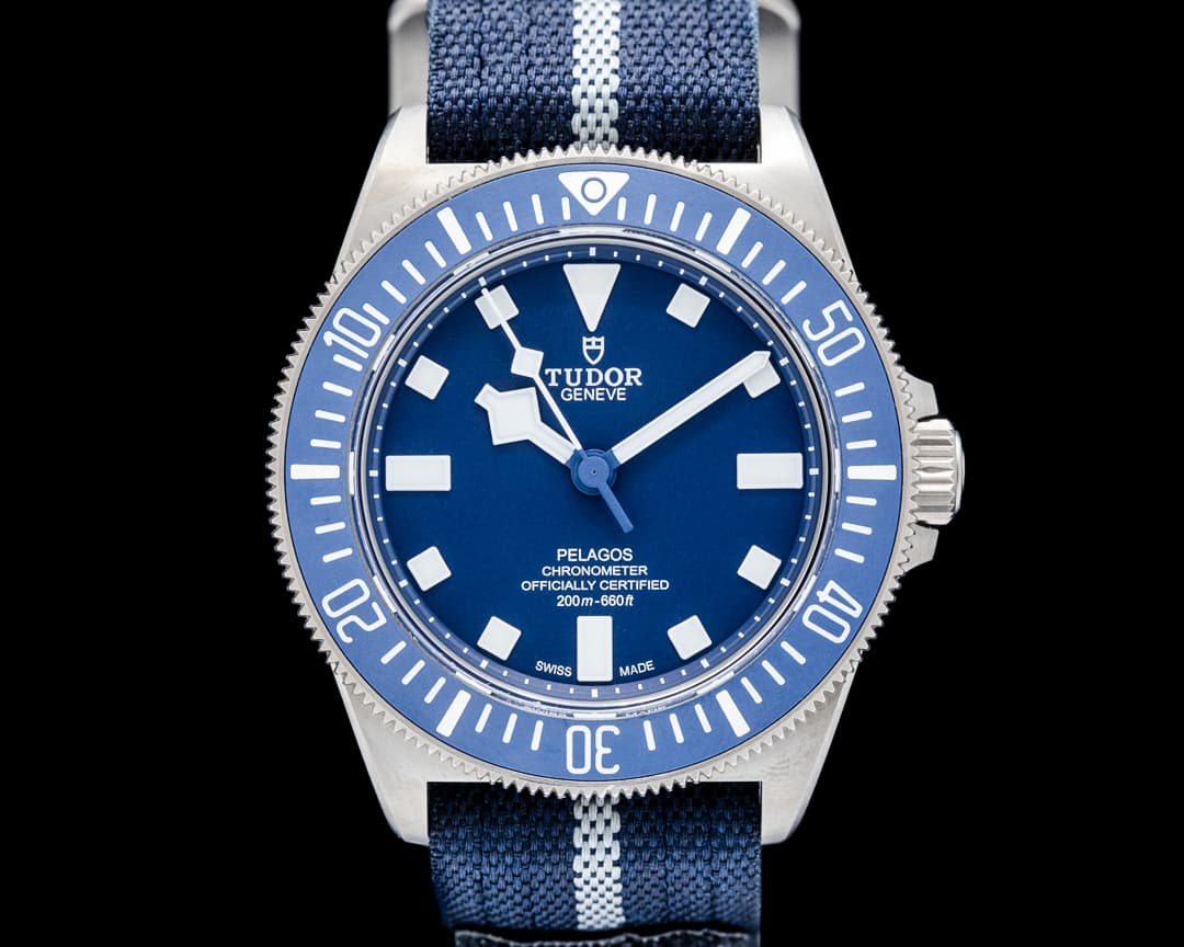 Tudor 25707B/23 Pelagos FXD Titanium Blue Dial