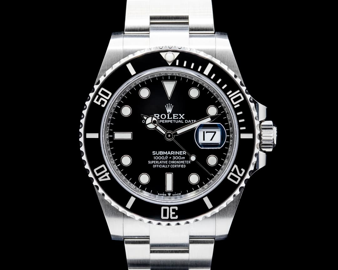 Image of Rolex 126610LN Submariner Ceramic SS Black Dial