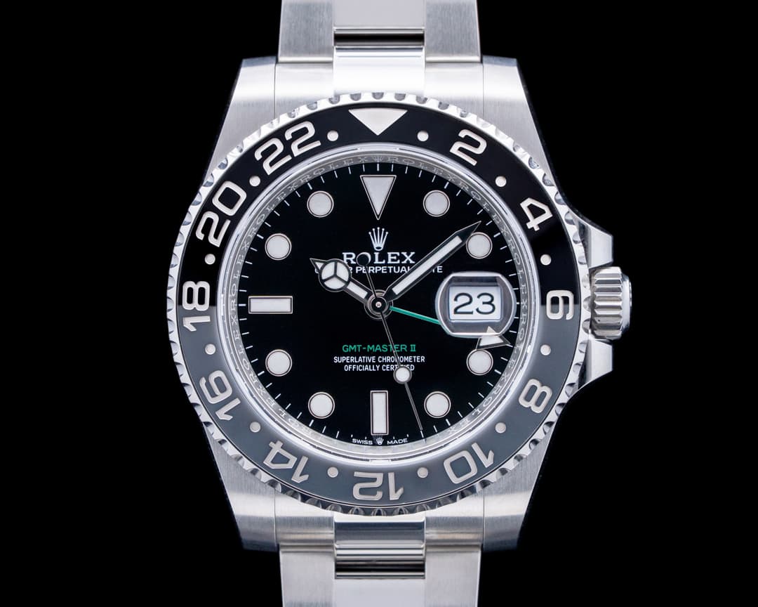 Image of Rolex 126710GRNR GMT-Master II "Bruce Wayne" SS Black Dial 2025