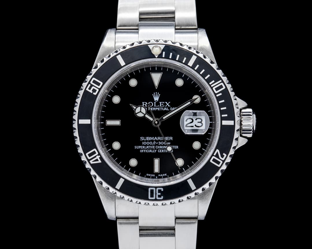 Image of Rolex 16610 Submariner SS Black Dial Circa. 2003