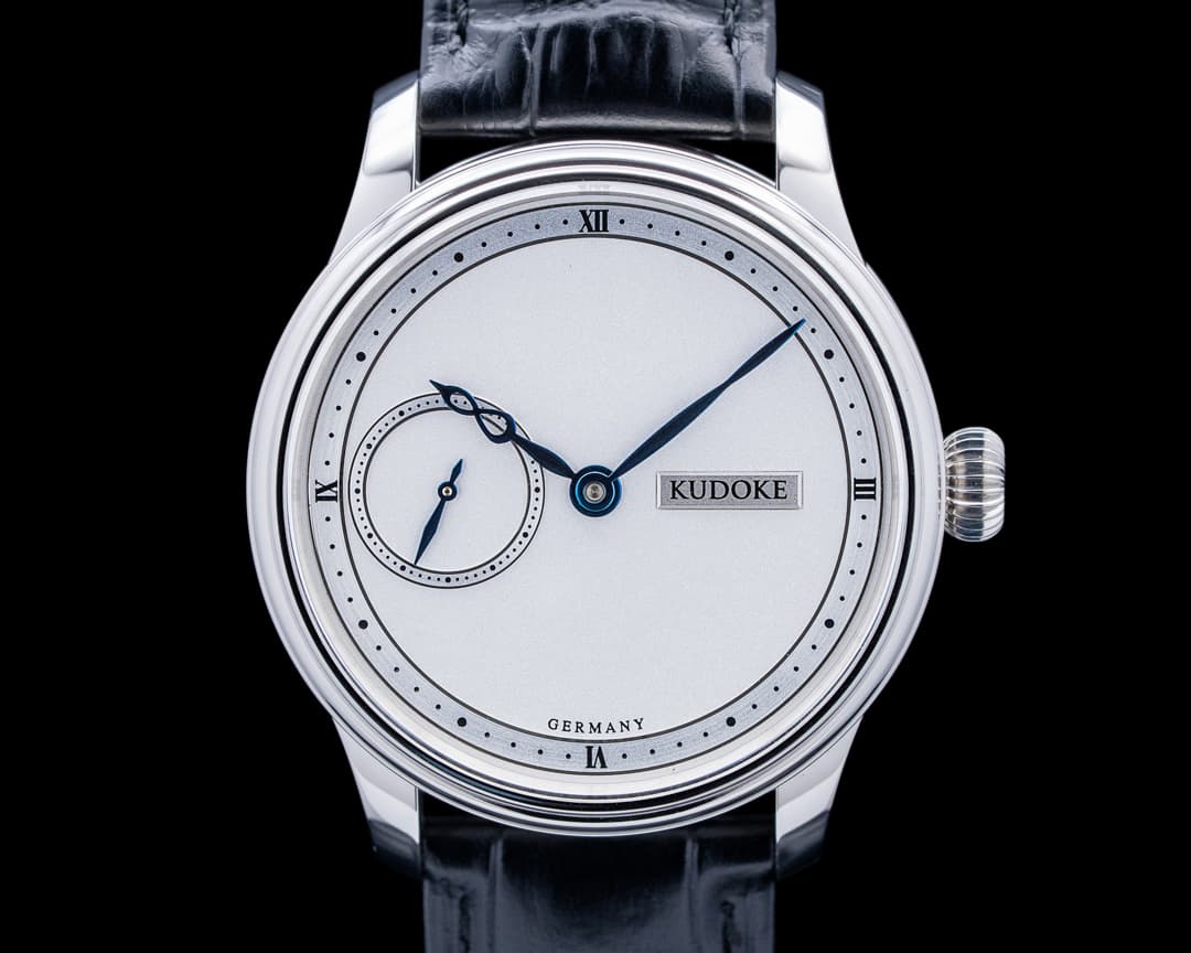 Kudoke 1 HANDwerk 39MM Manual SS Silver Dial