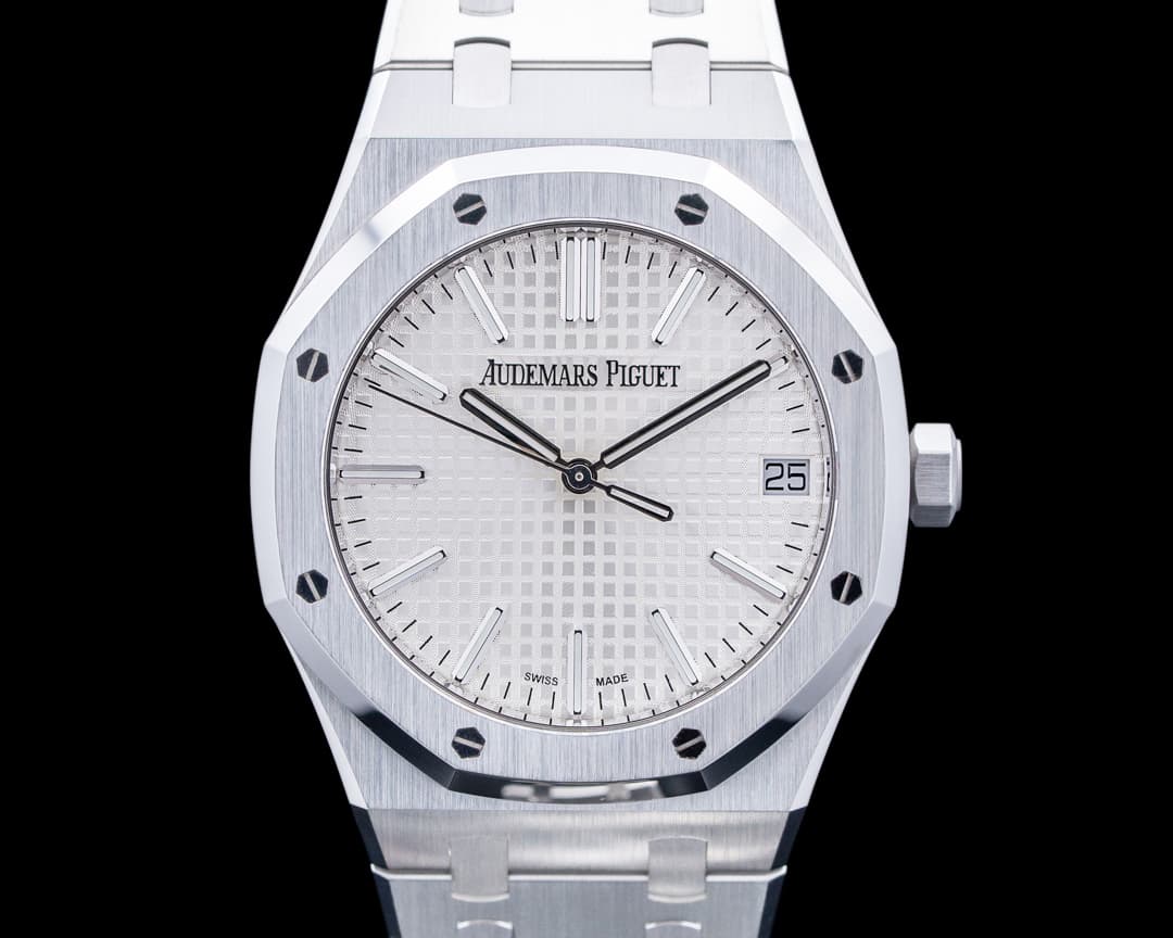 Image of Audemars Piguet 15510ST Royal Oak "50th Anniversary" SS Silver Dial