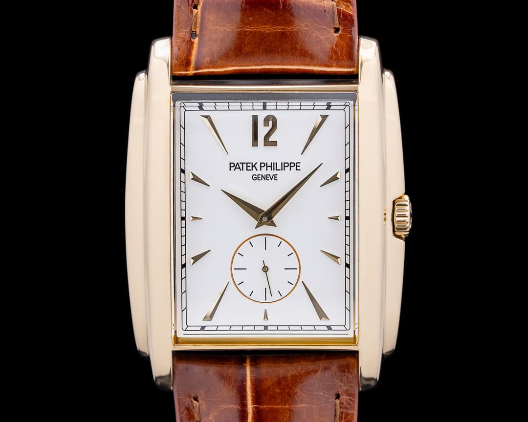 Patek Philippe 5124J Gondolo Manual Wind 18K Yellow Gold Silver Dial