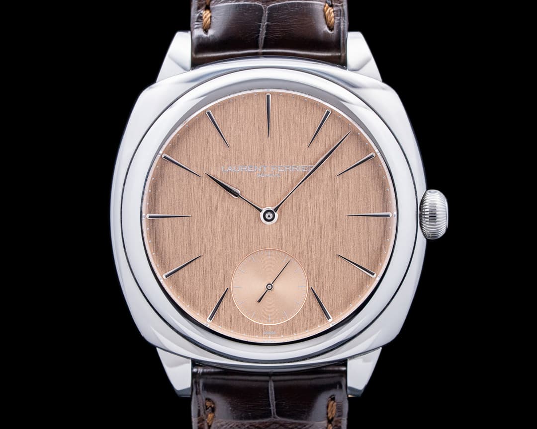 Image of Laurent Ferrier LCF013 Square Micro-Rotor Autumn SS Brown Autumn Dial