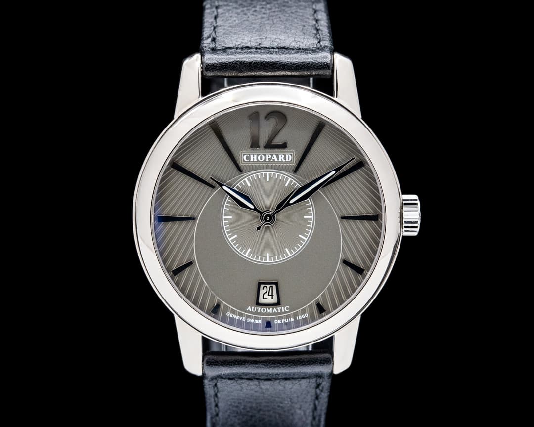 Image of Chopard 161909 L.U.C Classic Twin Jose Carreras 18K WG Gray Dial LIMITED