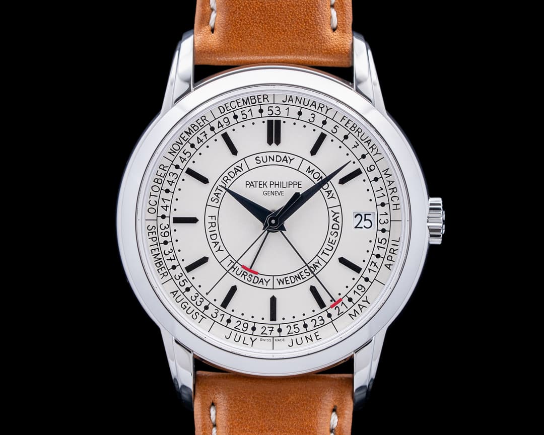 Image of Patek Philippe 5212A Calatrava Weekly Calendar SS Silver Dial