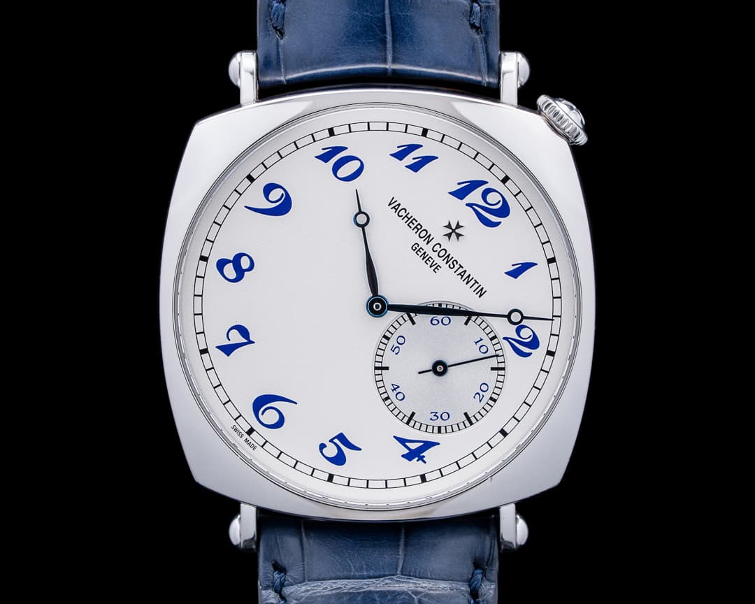 Image of Vacheron Constantin Historiques American 1921 Platinum Silver Dial Blue Numerals RARE