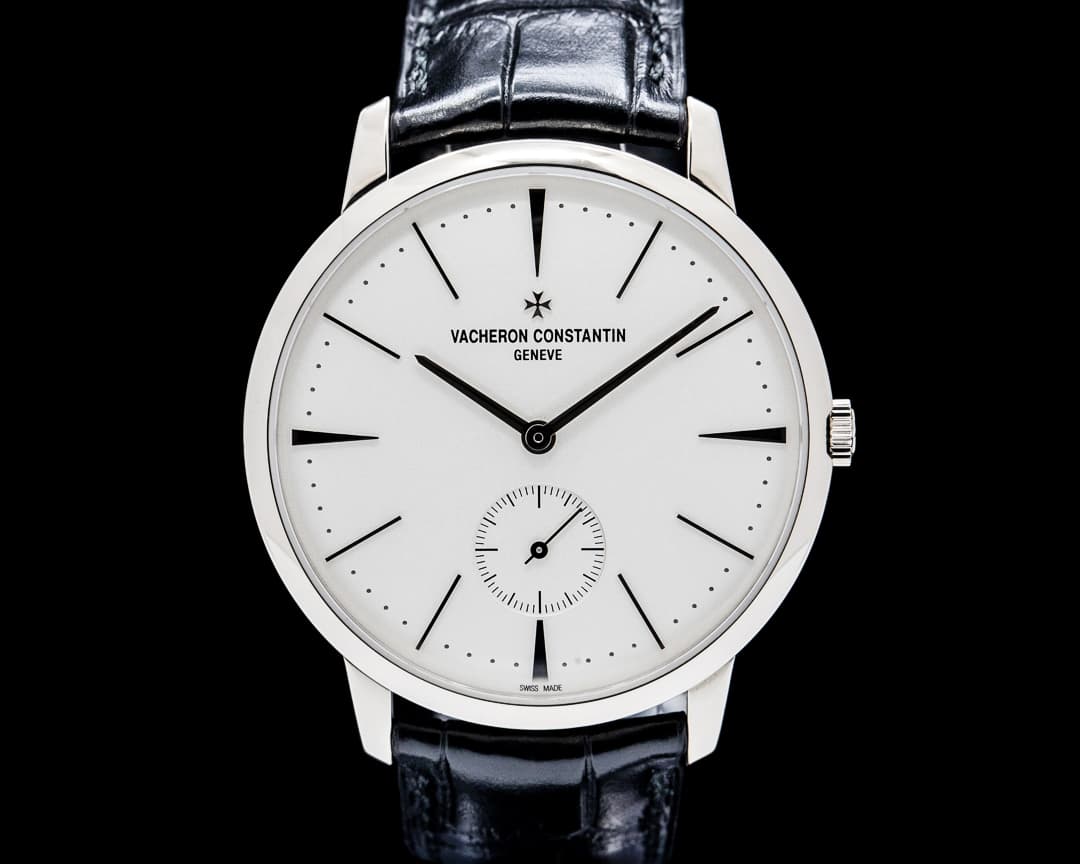 Image of Vacheron Constantin 1110U Patrimony Manual 18K White Gold Silver Dial
