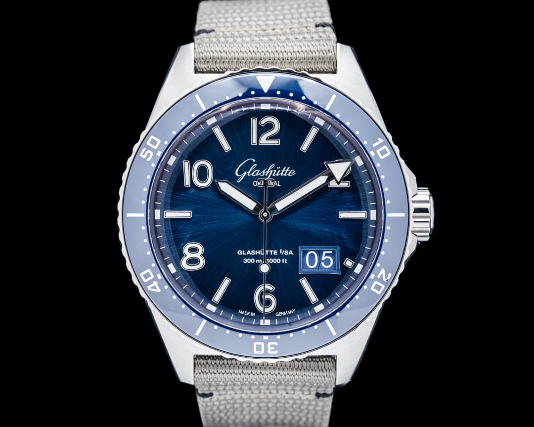 Glashütte Original SeaQ Panorama Date SS Blue Dial 2026
