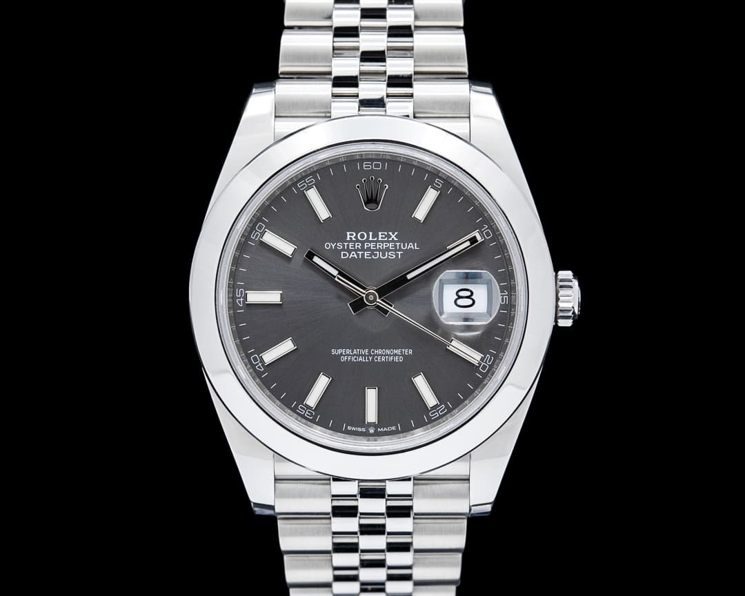 Image of Rolex 126300 Datejust 41 Jubilee SS Gray Dial