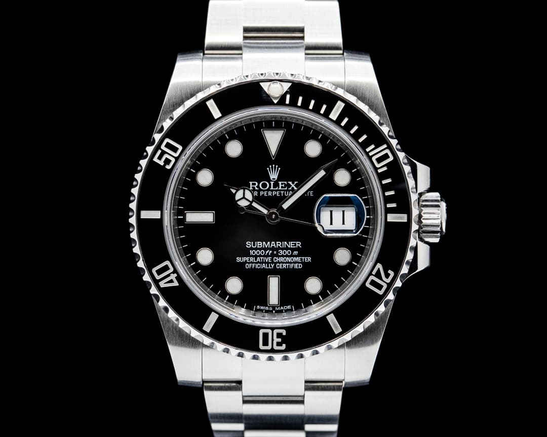Image of Rolex 116610LN Submariner Date Oystersteel Black Dial
