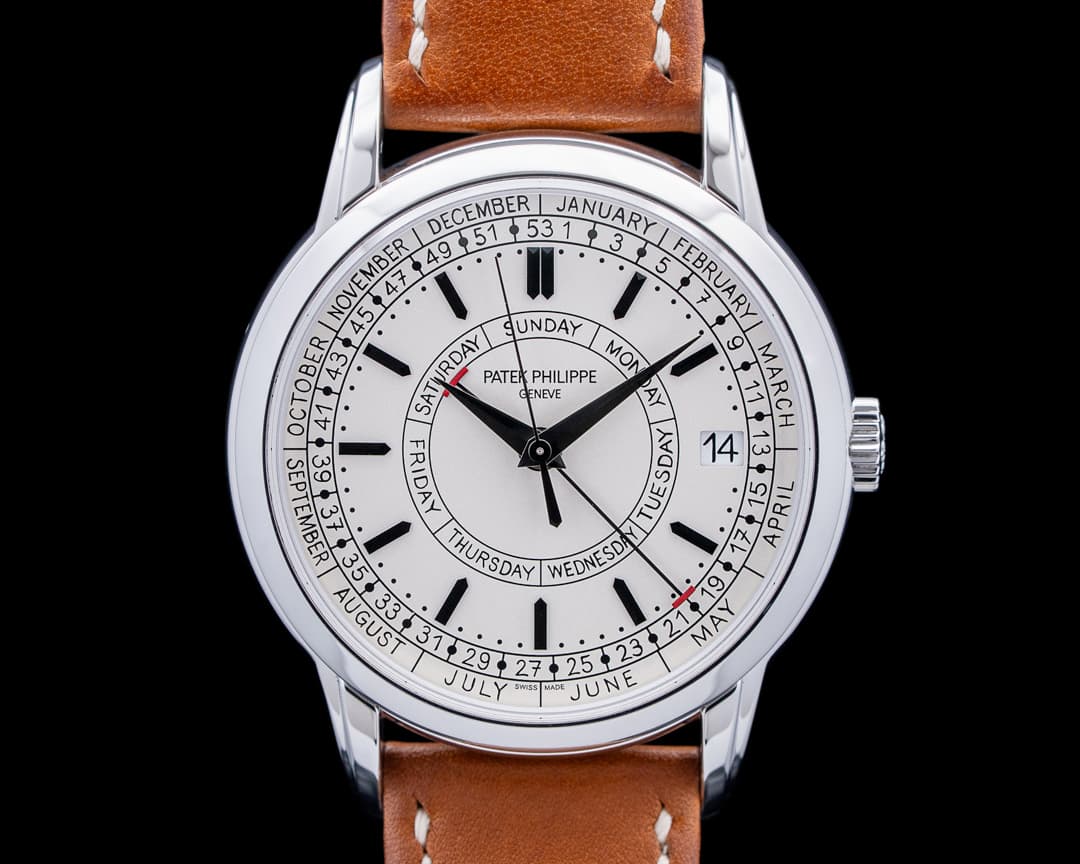 5212A Calatrava Weekly Calendar SS Silver Dial