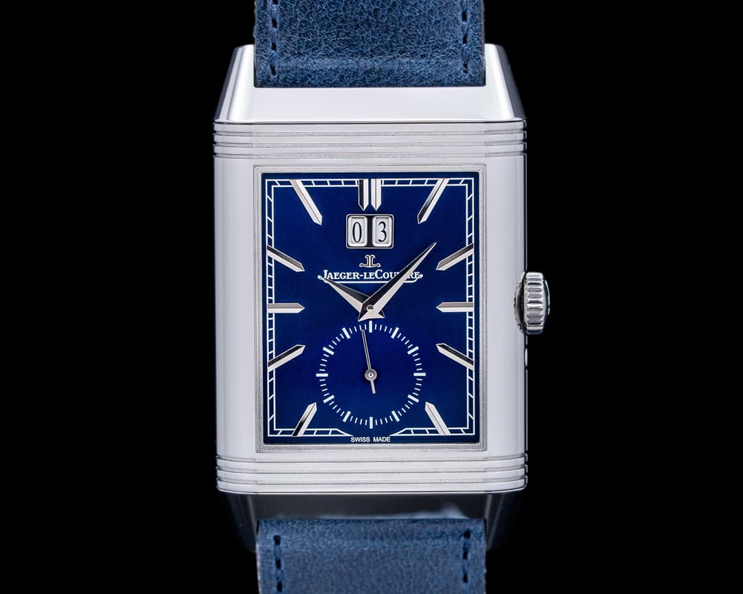 Jaeger-LeCoultre Q714845J Reverso Tribute Geographic SS Blue Dial 2025
