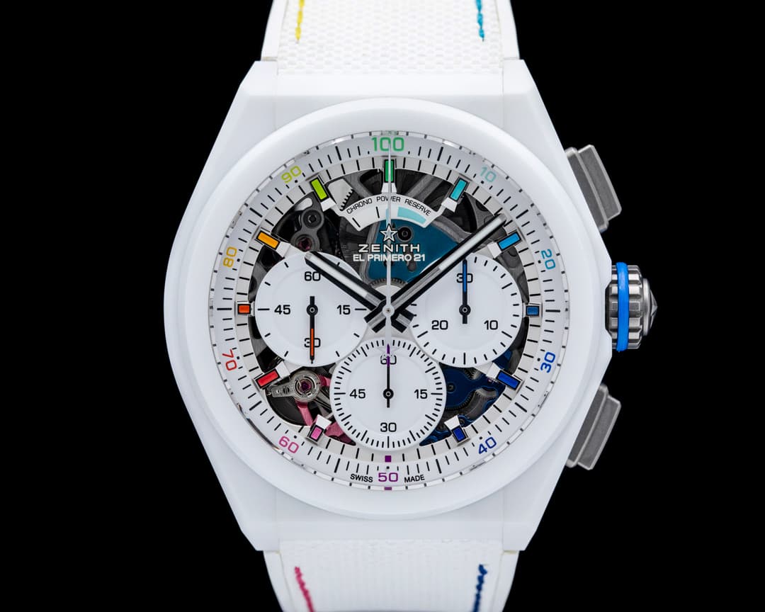 Image of Zenith Defy 21 Chroma II White Ceramic Skeleton Dial 2025 LIMITED