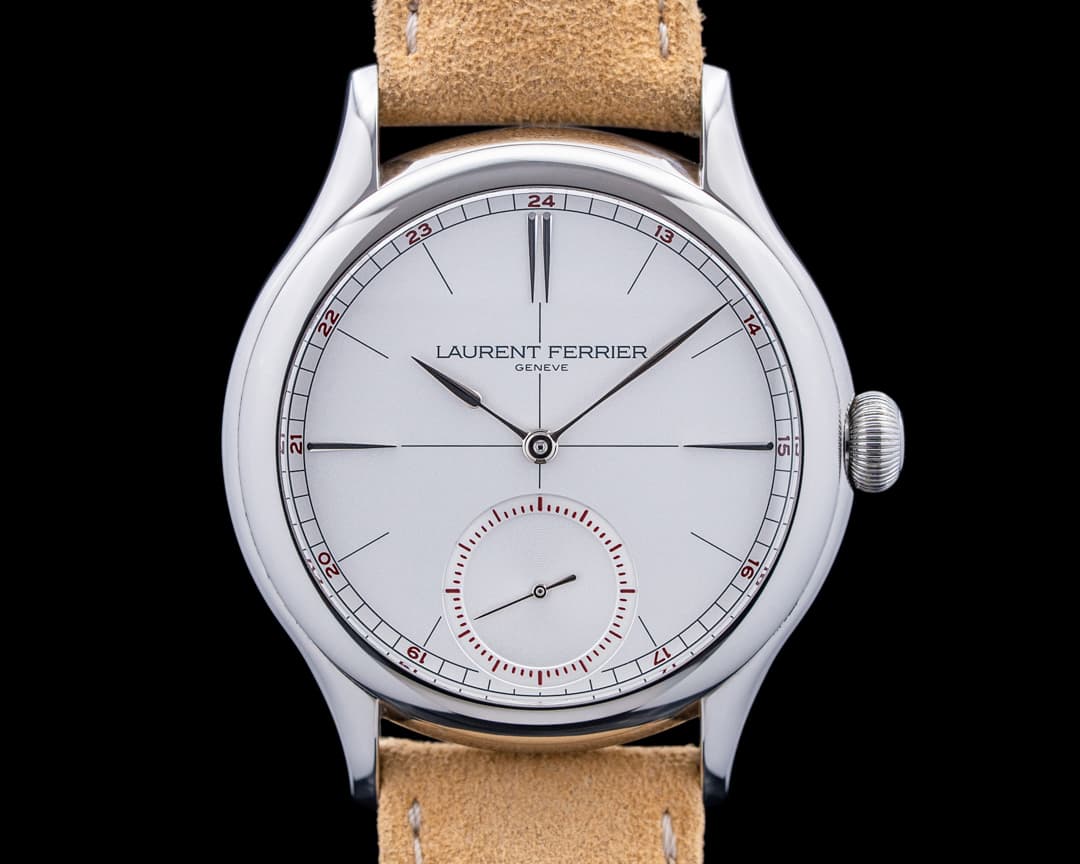 Image of Laurent Ferrier LF116.01 Classic Origin Titanium Silver Dial