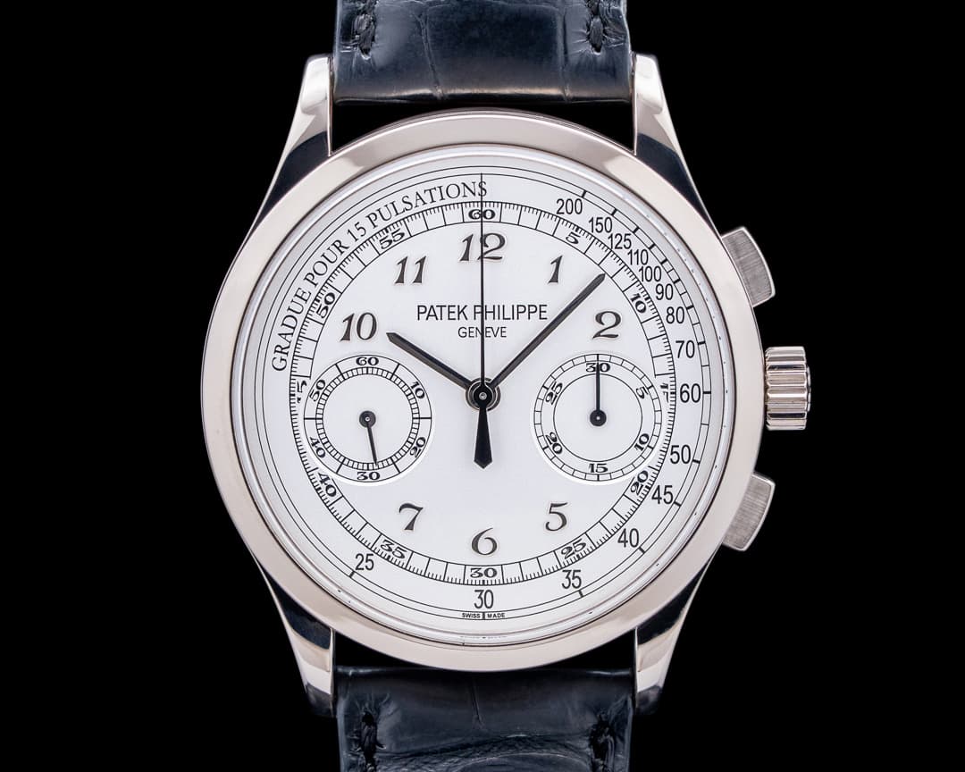 Image of Patek Philippe 5170G Chronograph 18K White Gold Silver Dial