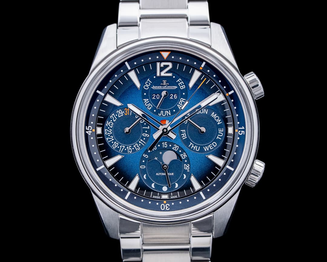 Jaeger-LeCoultre Q9088180 Polaris Perpetual Calendar SS Blue Dial