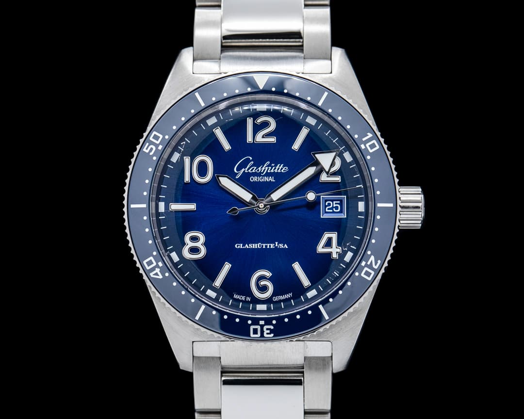Image of Glashütte Original SeaQ SS Blue Dial