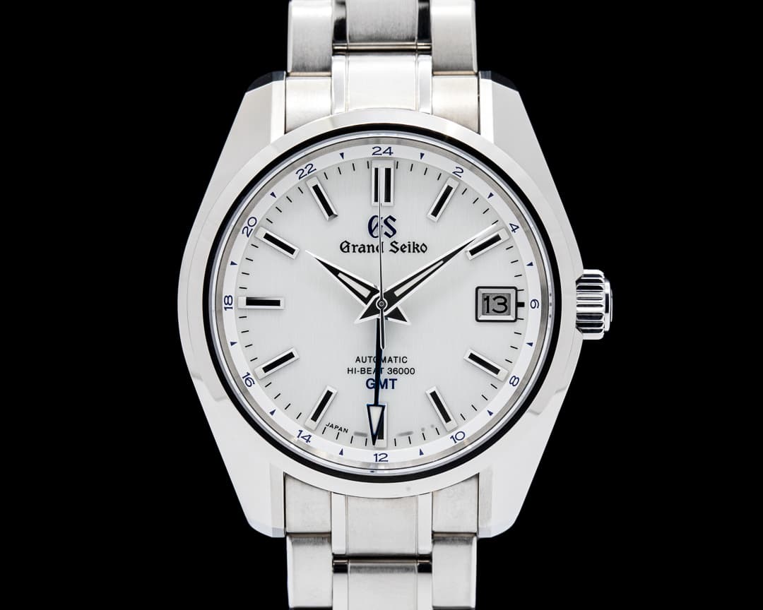 Image of Grand Seiko Hi-Beat 36000 GMT 44GS 55th Anniversary Titanium White Dial LIMITED 2026