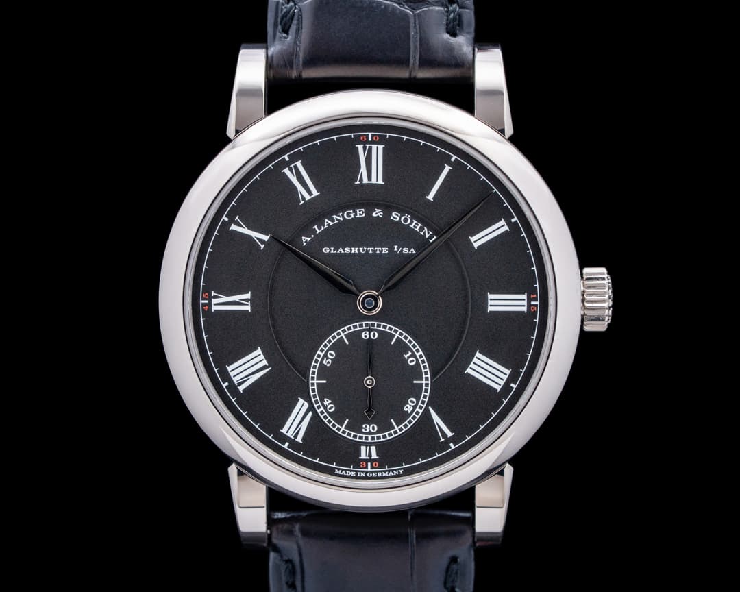 Image of A. Lange & Söhne 260.028 Richard Lange Pour Le Merite 18K White Gold Black Dial LIMITED
