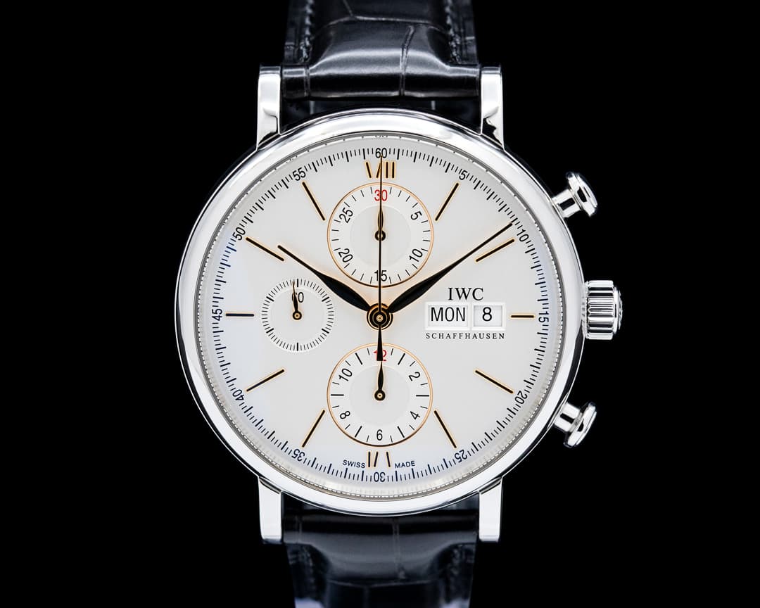 Image of IWC IW391022 Portofino Chronograph SS Silver Dial