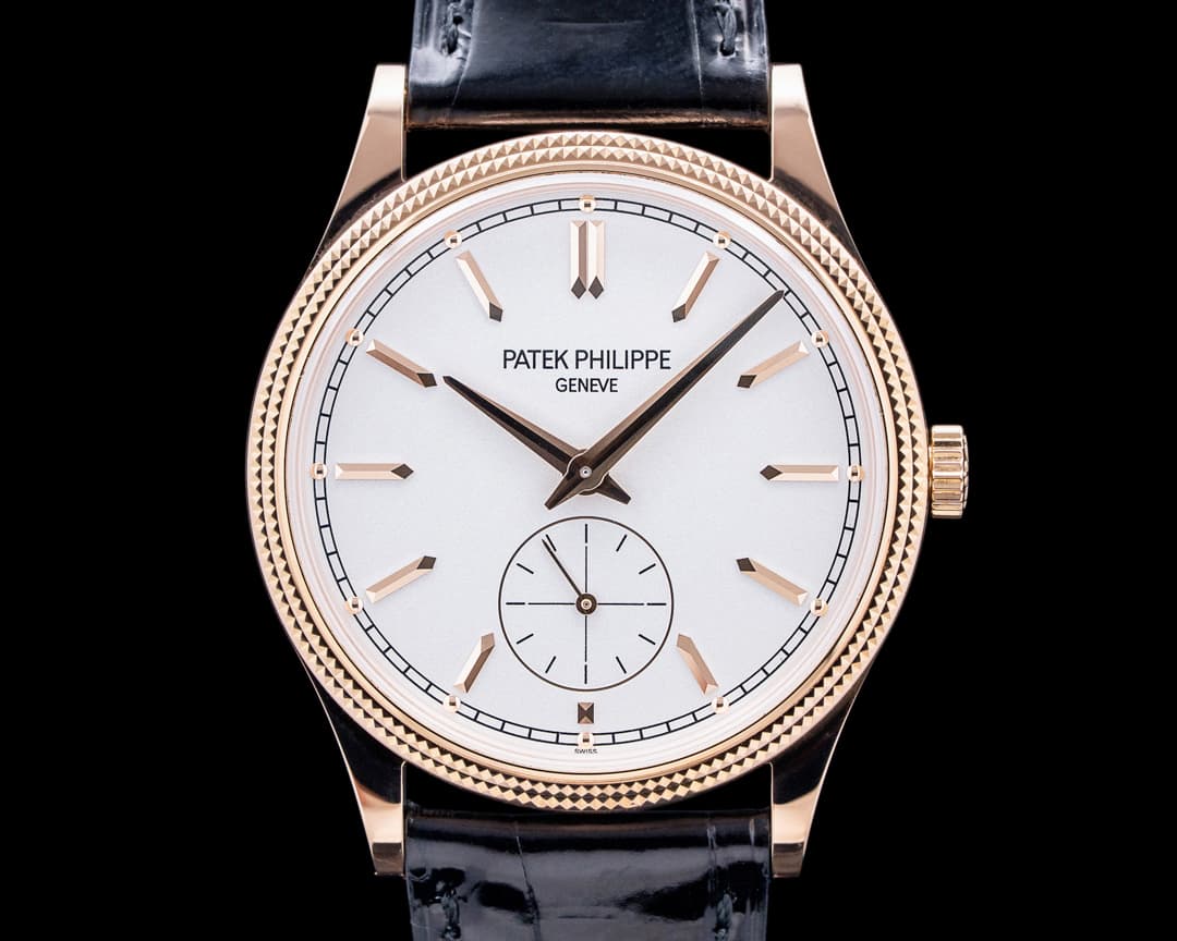 Patek Philippe 6119R Calatrava Manual Wind 18K Rose Gold Silver Dial