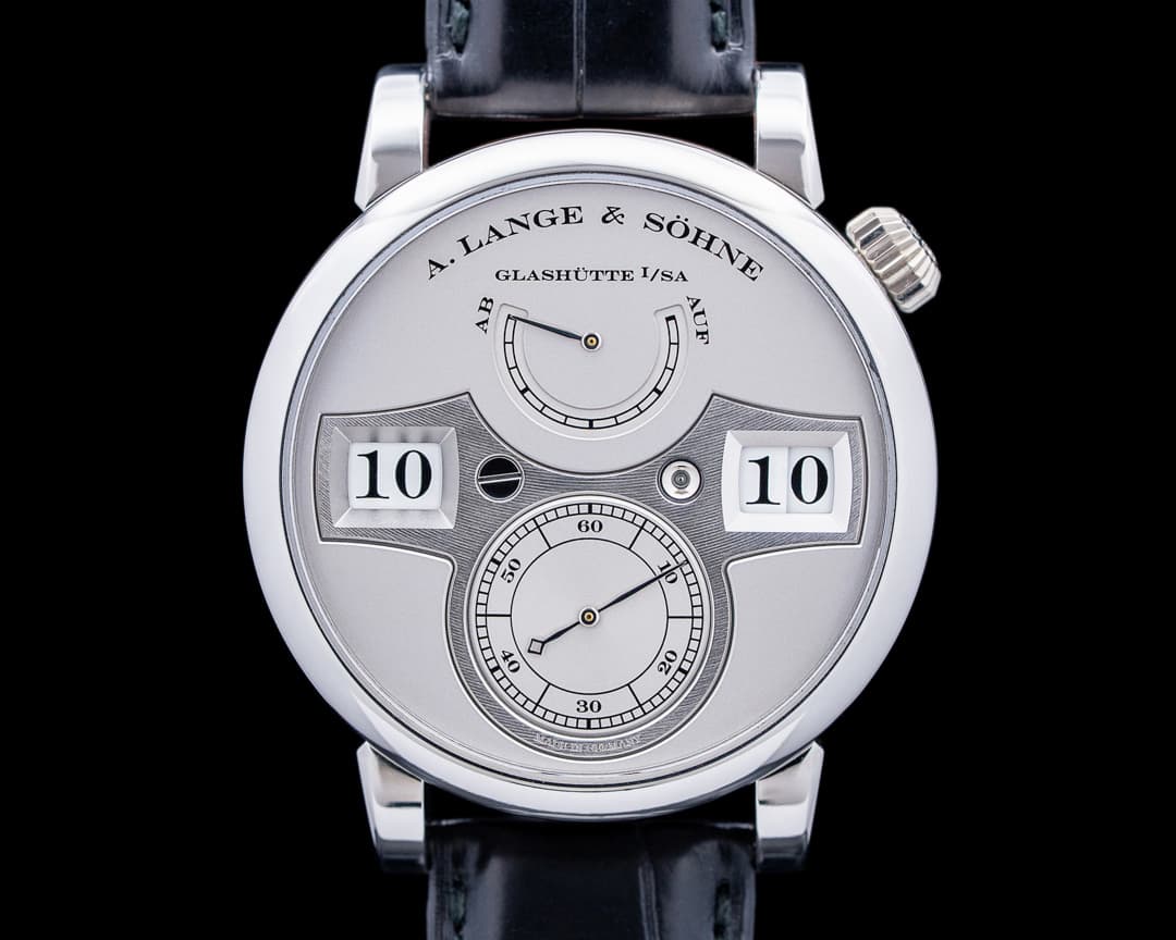 Image of A. Lange & Söhne 140.025 Zeitwerk Platinum Silver Dial LIMITED