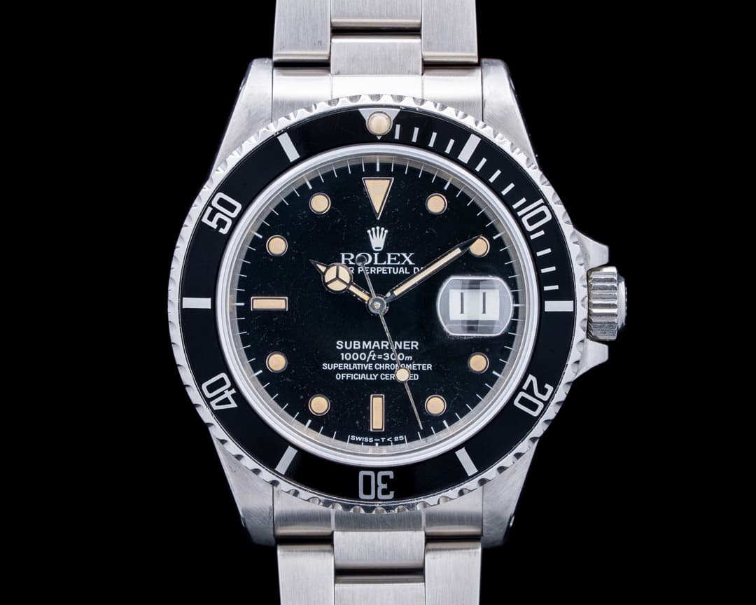 Rolex 16800 Submariner SS Black Dial