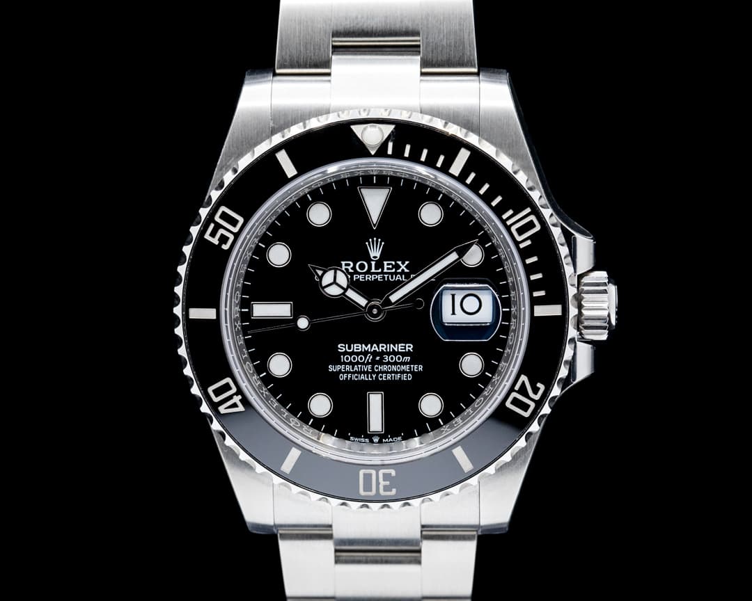 Image of Rolex 126610LN Submariner Ceramic SS Black Dial 2025 UNWORN