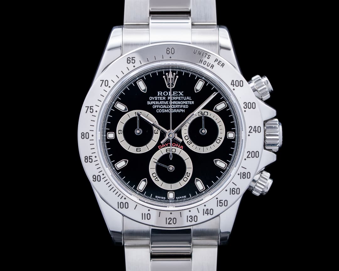 Rolex 116520 Daytona SS Black Dial Circa. 2004