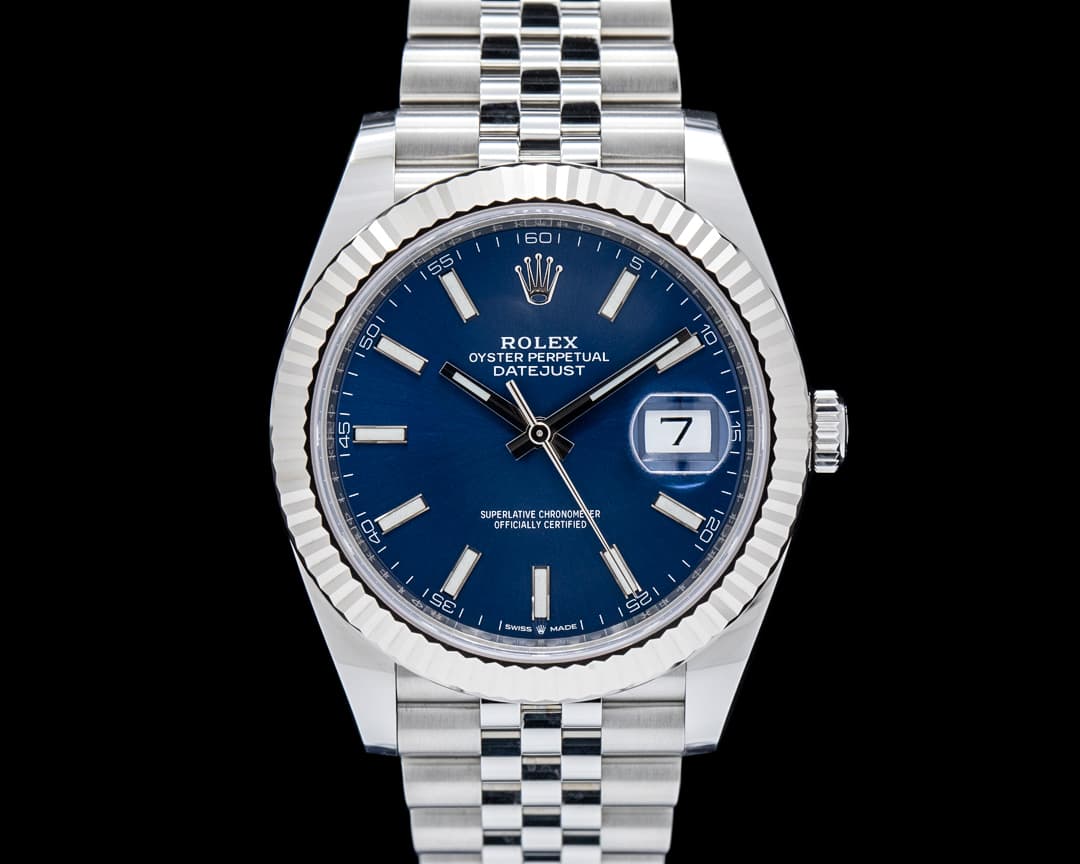 Rolex 126334 Datejust 41MM SS Blue Dial