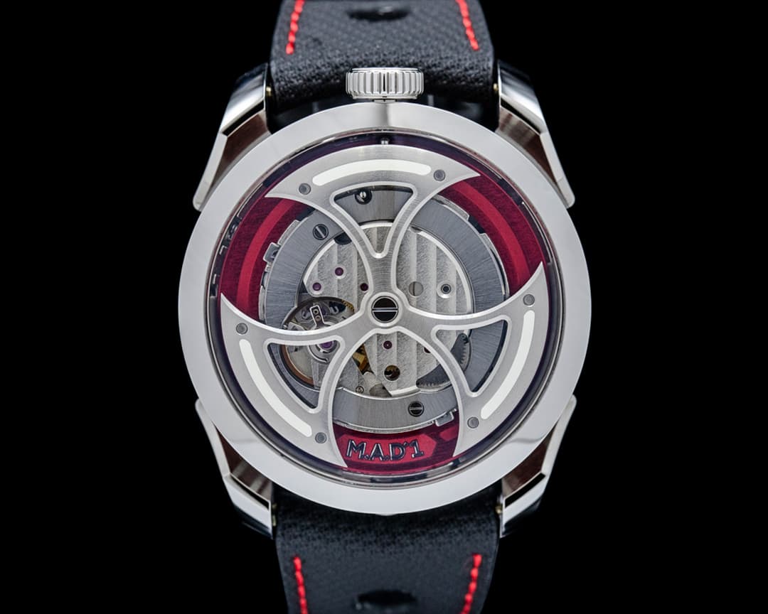 Image of MB&F M.A.D. 1 SS Red Dial