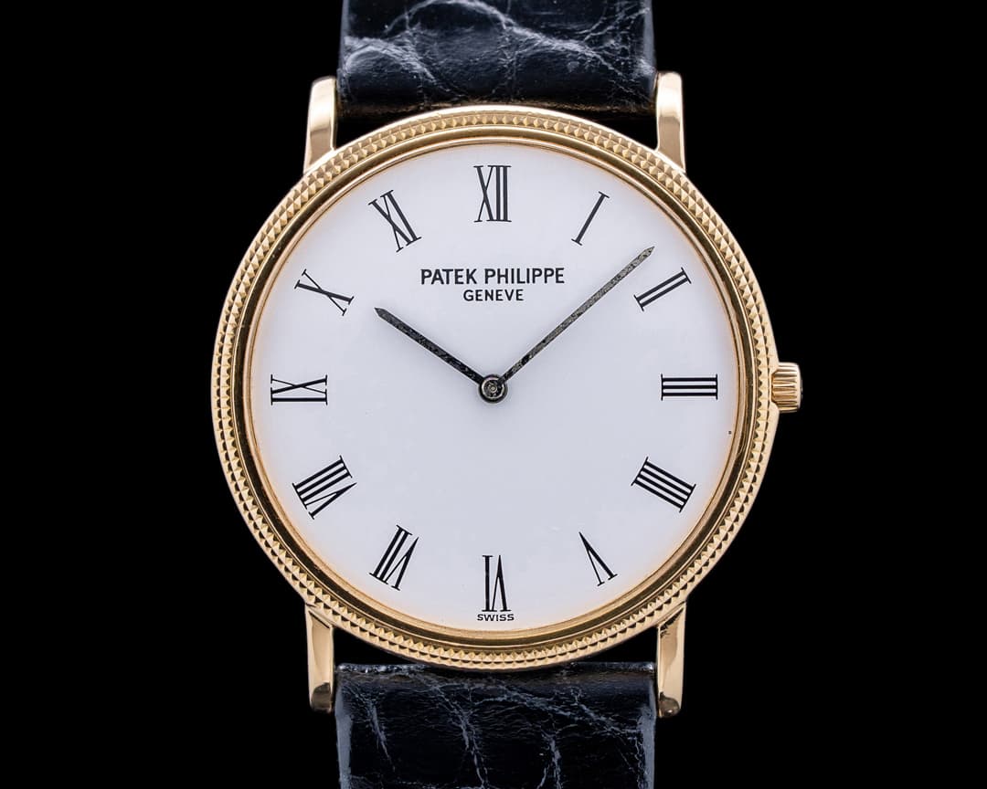 Patek Philippe 3250 Calatrava White Roman Dial