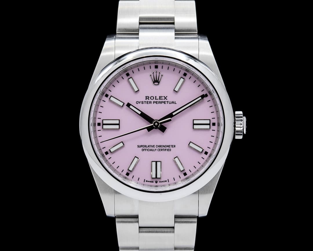 Rolex 134300 Oyster Perpetual 41 SS Candy Pink Dial 2026